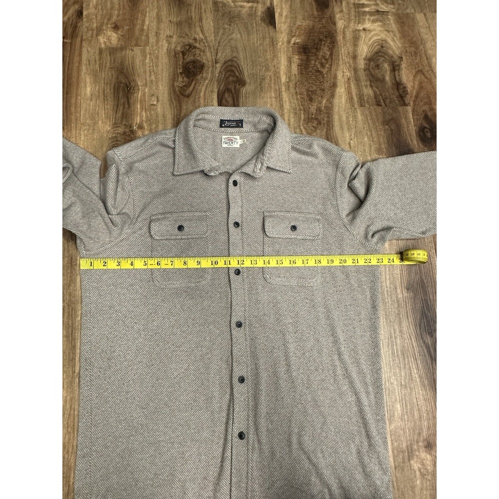 Faherty Legend Sweater Shirt Men's Large Button Up - Picture 5 of 9
